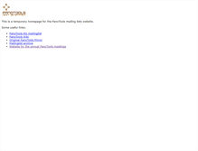 Tablet Screenshot of panotools.org